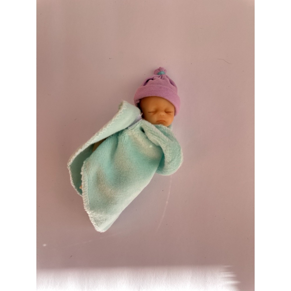 Bundle Babies" miniature doll collection item by artist Sherry Rawn